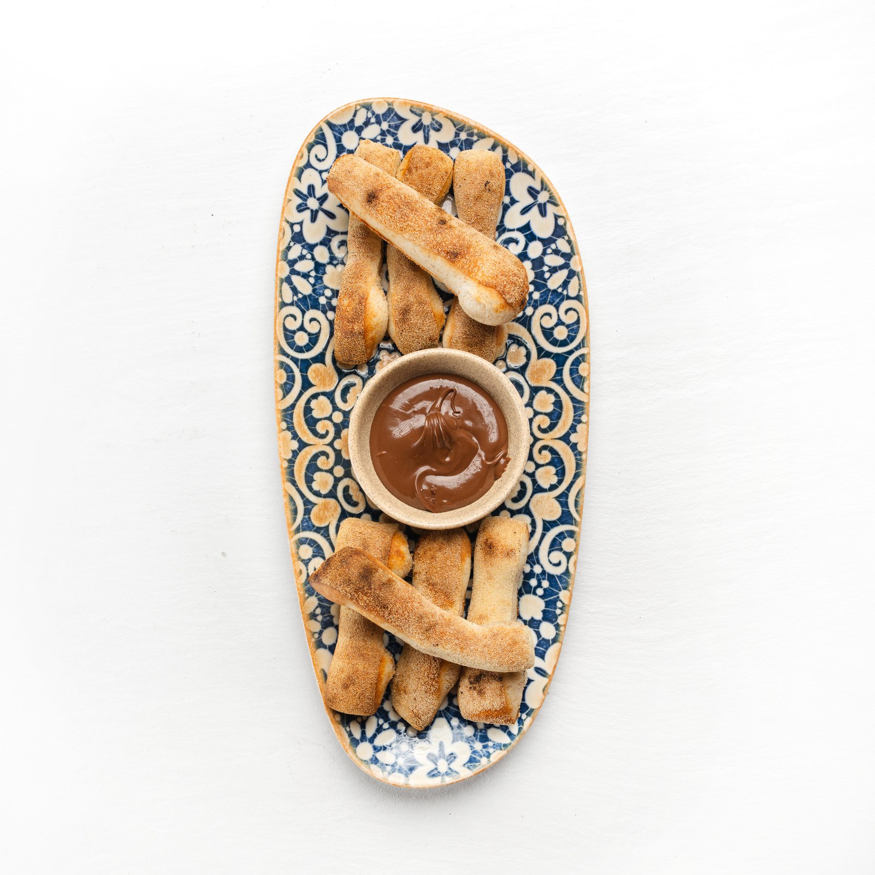 Pizza Sticks with Nutella